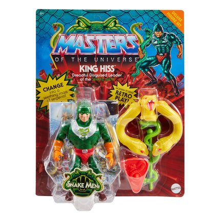 King Hiss Deluxe Masters of the Universe Origins Figurka 14 cm
