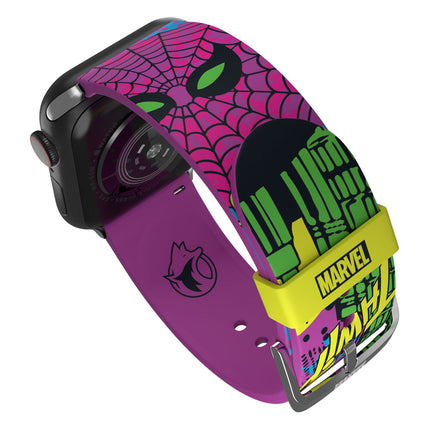 Spider-Man Blacklight Marvel  Collection Smartwatch-Wristband Cinturino