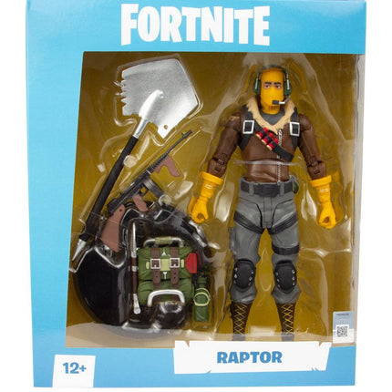 Raptor Action figure Fortnite 18cm con accessori McFarlane Toys (4274985107553)