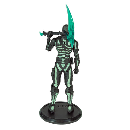 Green Glow Skull Trooper Action Figure  Fortnite Fluorescente al Buio 18 cm Mcfarlane