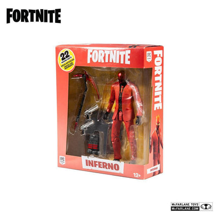 Inferno Action figure Fortnite 18cm con accessori McFarlane Toys (4275195904097)