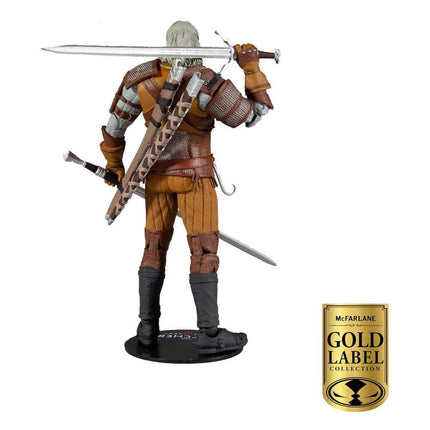 Geralt z Rivii Wiedźmin Figurka Złota Etykieta Seria 18cm