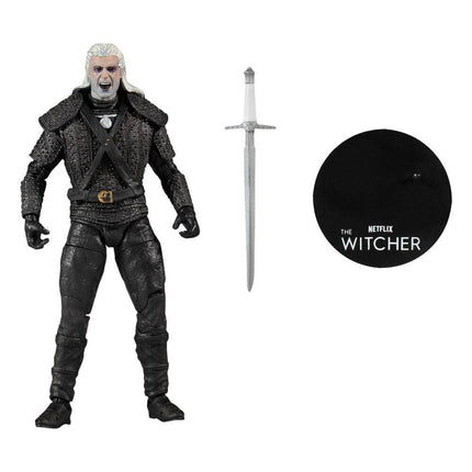 Geralt of Rivia (Kikimora Battle)  The Witcher Action Figure  18 cm