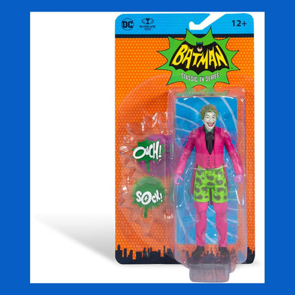 The Joker Swim Shorts DC Retro Action Figure Batman 66 15 cm