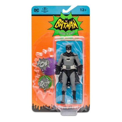 Figurka DC Retro Batman 66 Batman (czarno-biały wariant telewizyjny) 15 cm