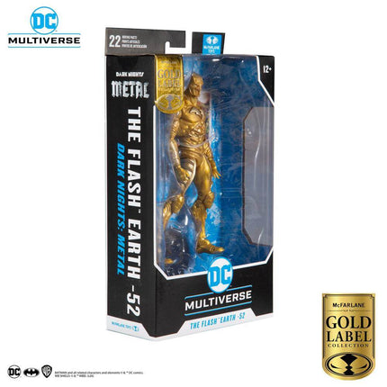 Red Death Gold Flash (Earth 52) (Gold Label Series) DC Multiverse Action Figure  18 cm