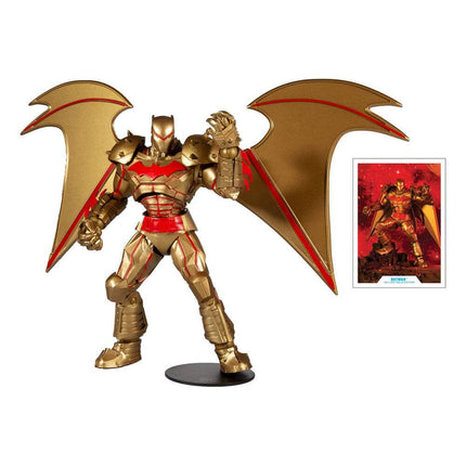 Batman Hellbat Suit (Gold Edition) DC Multiverse Action Figure  18 cm