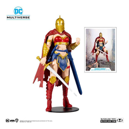 Wonder Woman z hełmem losu DC Multiverse Figurka LKOE 18cm