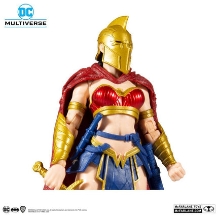 Wonder Woman with Helmet of Fate DC Multiverse Action Figure LKOE  18 cm