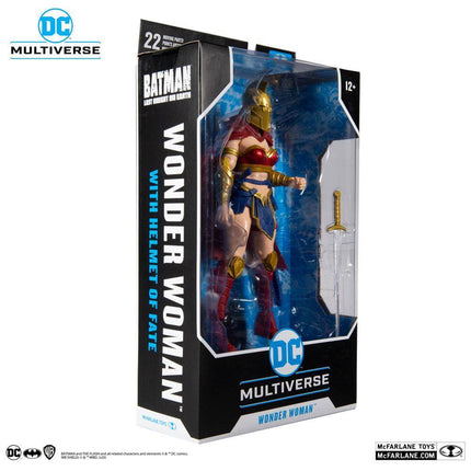 Wonder Woman z hełmem losu DC Multiverse Figurka LKOE 18cm