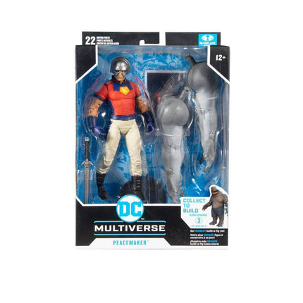 Peacemaker Masked Suicide Squad Zbuduj figurkę King Shark 18 cm DC Multiverse