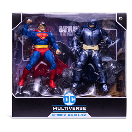 Superman vs. Armored Batman 18 cm DC Multiverse