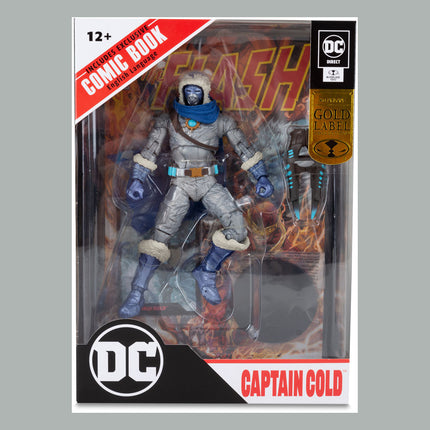 Captain Cold Variant (Gold Label) (The Flash) DC Direct Action Figure 18 cm