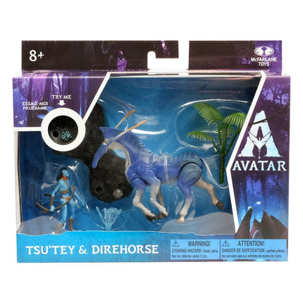 Tsu'tey and Direhorse Avatar W.O.P Deluxe Medium Action Figures