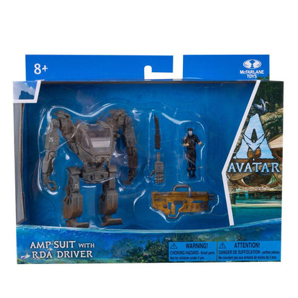 Amp Suit with RDA Driver Avatar: The Way of Water Deluxe Medium Action Figures