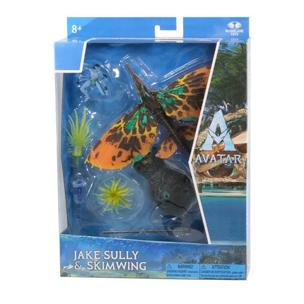 Jake Sully i Skimwing Avatar: The Way of Water Deluxe Duża figurka