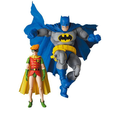 Batman Blue Version &amp; Robin 11-16 cm The Dark Knight Returns MAF EX Action Figures 11-16 cm