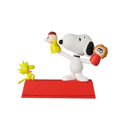 Snoopy e Woodstock Peanuts UDF Series 11 Mini Figures Puppet  10 cm