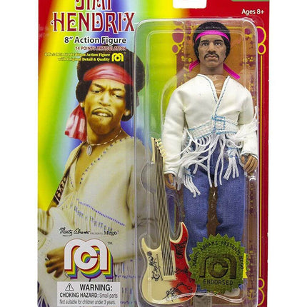  Jimi Hendrix Action Figure Woodstock Flocked 20 cm (4256858734689)