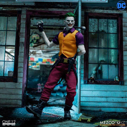 The Joker Clown Prince of Crime Edition Action Figure Mezco One 1/12  DC Comics 17 cm