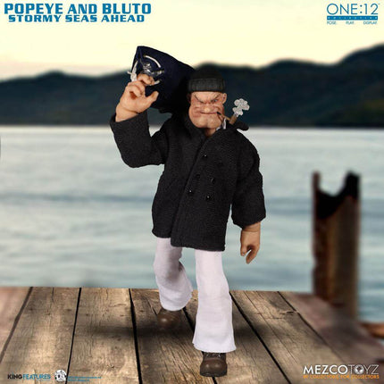 Popeye Action Figures 1/12 Popeye & Bluto: Stormy Seas Ahead Deluxe Box Set