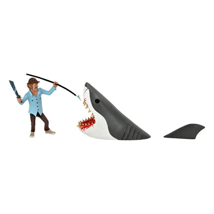 Jaws Action Figures 2-Pack Toony Terrors Jaws & Quint 15 cm NECA 03346
