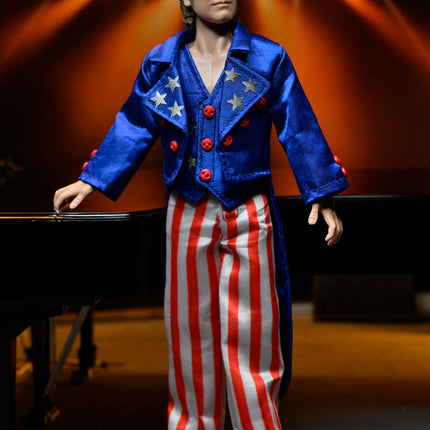Elton John Clothed Action Figure Live in '76 Deluxe Set 20 cm NECA 18301