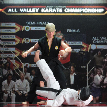 Karate Kid Retro Action Figure 2-Pack Tournament 20 cm Tatami NECA (3948439273569)