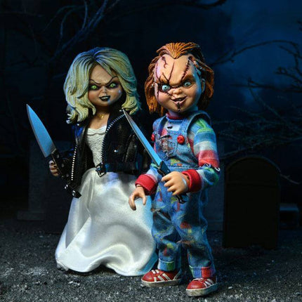 Bride of Chucky Clothed Action Figure 2-Pack Chucky & Tiffany 14 cm NECA 42121