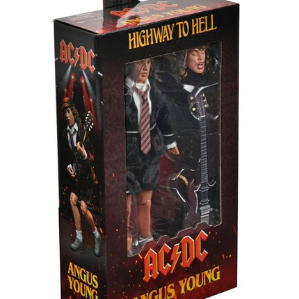 AC/DC Figurka w ubraniu Angus Young (Autostrada do piekła) 20cm NECA 43270