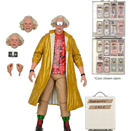 Back to the Future 2 Action Figure Ultimate Doc Brown (2015) 18 cm  NECA 53617