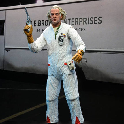 Ultimate Doc Brown (1985) 18 cm Back to the Future Action Figure  NECA 53620