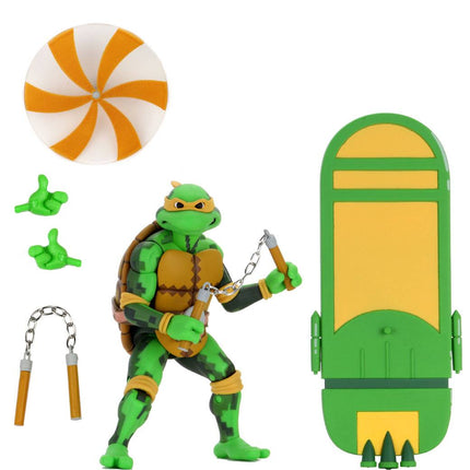 Michelangelo Teenage Mutant Ninja Turtles: Turtles in Time Action Figures 18 cm Series 2
