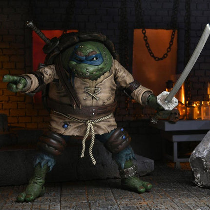 Leonardo jako dzwonnik 18cm uniwersalne potwory x nastoletnie zmutowane żółwie ninja figurka NECA 54186