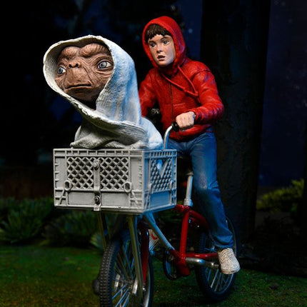 E.T. the Extra-Terrestrial Action Figure Elliott & E.T. on Bicycle 13 cm NECA 55065
