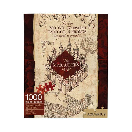 Harry Potter Jigsaw Puzzle Huncwoci Mapa (1000 sztuk)