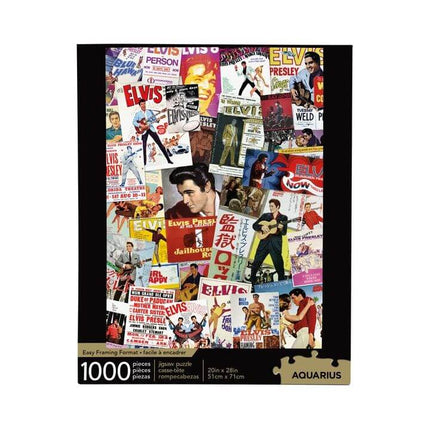 Elvis Presley Jigsaw Puzzle Movie Poster Collage (1000 sztuk)