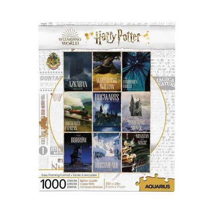 Harry Potter Jigsaw Puzzle Travel Posters (1000 pieces) - FEBRUARY 2021