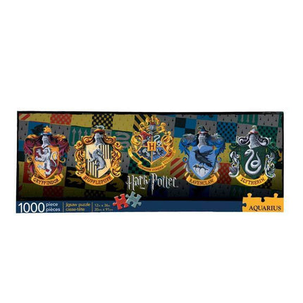 Harry Potter Slim Jigsaw Puzzle Crests (1000 pieces) - FEBRUARY 2021