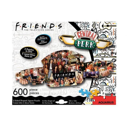 Układanka Friends Shaped Central Perk (600 sztuk) Dwustronna