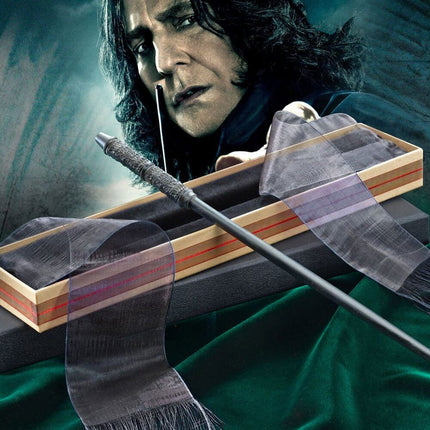 Severus Piton Wand Harry Potter 35 cm Baguette magique Noble Ollivander