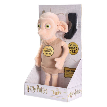 Dobby Elf Interaktiver Plüsch Harry Potter 32 cm ENGLISCHE  SPRACHE