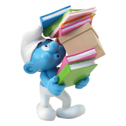 Smurf with Books The Smurfs Collection Statue 17 cm