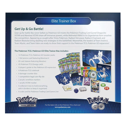 Pokémon TCG GO Elite Trainer Box *wersja angielska*