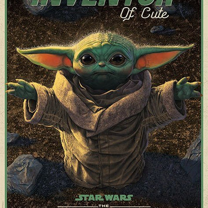 Poster    Star Wars The Mandalorian  The Original Inventor of Cute 61 x 91 cm