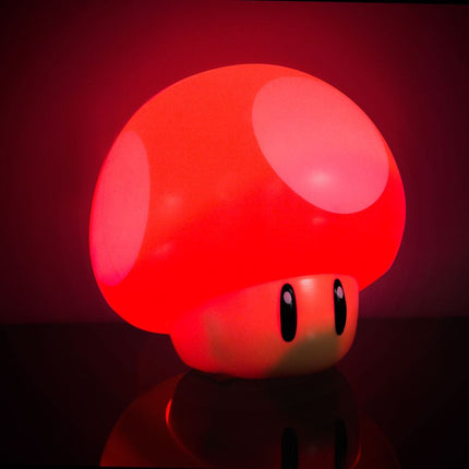 Mini lampka Super Mario z grzybkiem dźwiękowym 12 cm