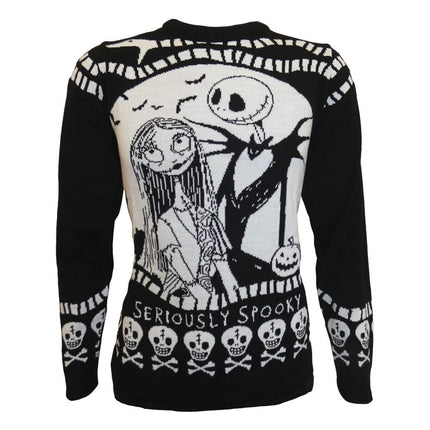 Nightmare Before Christmas Sweatshirt Christmas Jumper Seriously Spooky - ADULTS SIZE