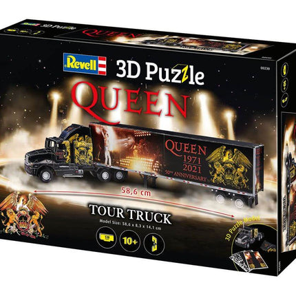 Królowa Puzzle 3D Ciężarówka z przyczepą 59 cm