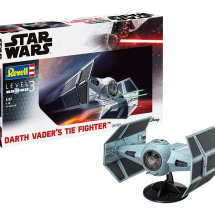 Tie Fighter Caccia Darth Vader Model Kit Star Wars 1/57  17 cm