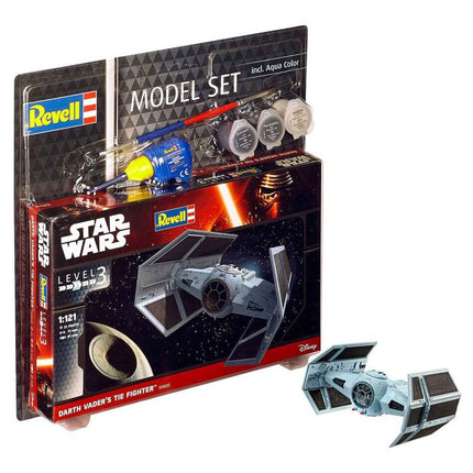 Star Wars Model Kit 1/121 Model Set Darth Vader's TIE Fighter 7 cm